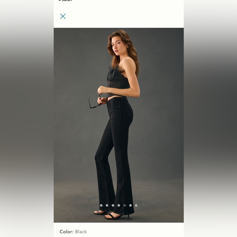 Hudson Barbara High Rise Boot Cut Jeans